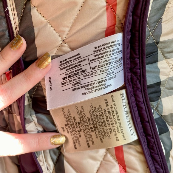 Burberry Diamond Quilted Jacket - Picture 10 of 16